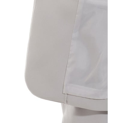 ホワイトジョーラ WHITE JOOLA マイクロピケカラーレスジャケット （ブラック）｜詳細画像