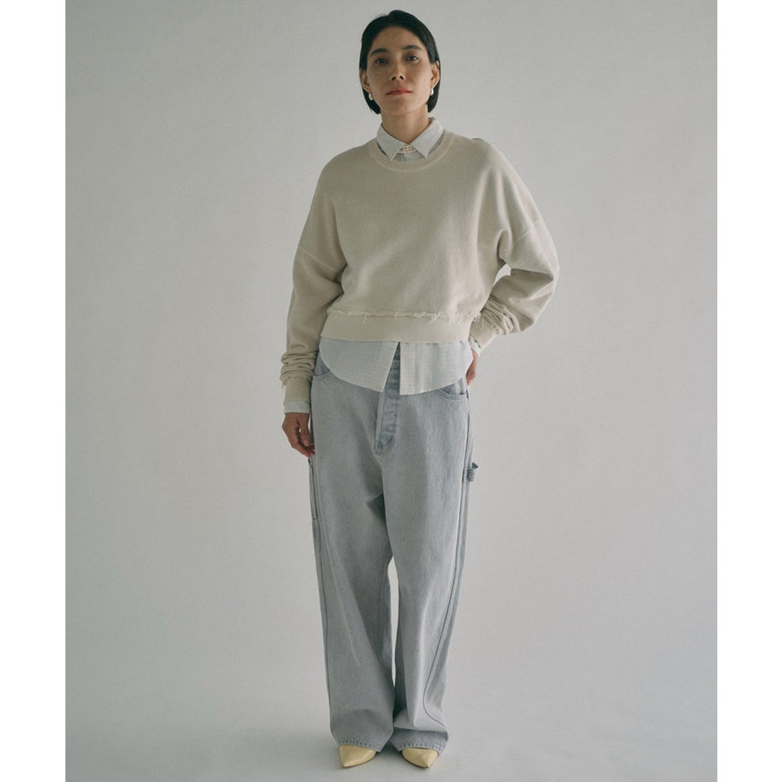 ウィムガゼット Whim Gazette 【GEMINI】シャツ （offwhite
