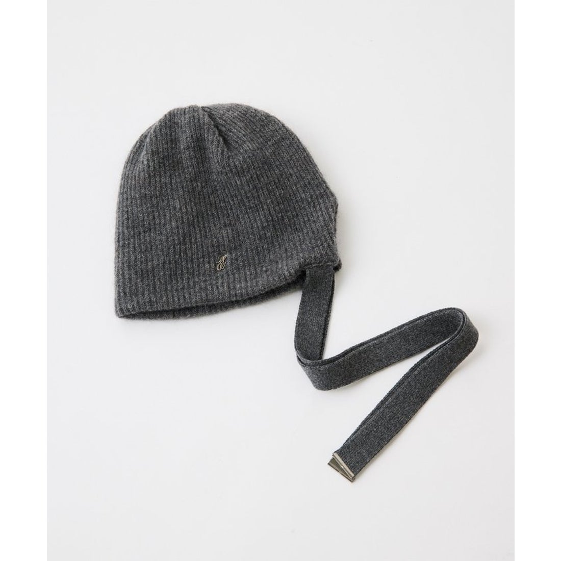 【最終値下げ】ENTWURFEIN/グレー/ニット帽子 ウィムガゼット Whim Gazette 【ENTWURFEIN】WOOL KNIT CAP （white