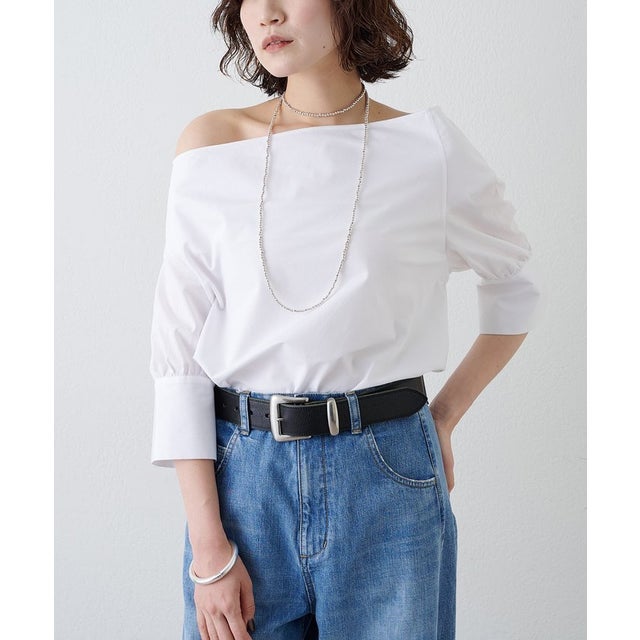 刺繍オフショルブラウス （offwhite）