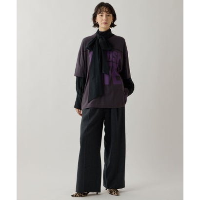 【インフルエンサーコラボ】サキソニーウールストレートパンツ （offwhite）｜詳細画像