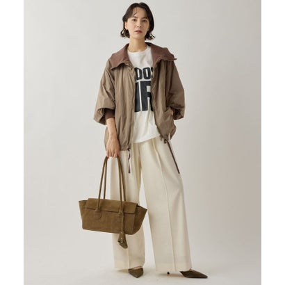 【インフルエンサーコラボ】サキソニーウールストレートパンツ （offwhite）｜詳細画像