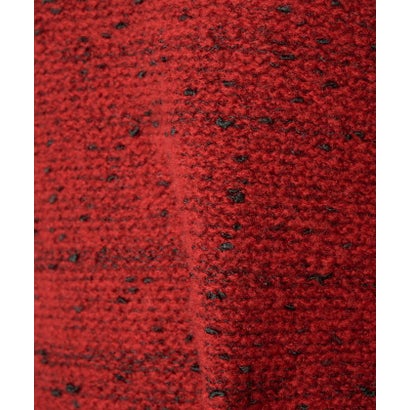 ウィムガゼット Whim Gazette 【Drawing Numbers】ミックスヤーンクルーニット （red）｜詳細画像