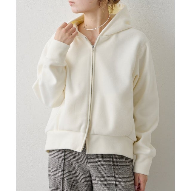 【Drawing Numbers】マイクロシープパーカー （white）