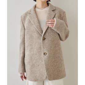 【Drawing Numbers】スライバーワイドジャケット （beige）
