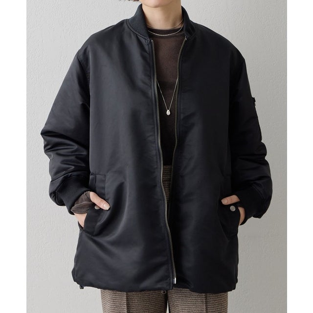 【Drawing Numbers】リバーシブルMA1 （black）