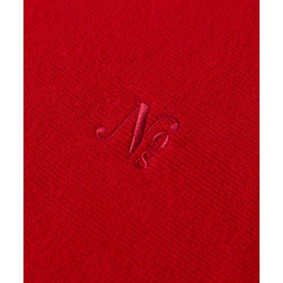 【Drawing Numbers】ナンバーズ刺繍スカーフ （red）｜詳細画像