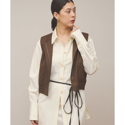 【THE BAAT】Vest （brown）｜詳細画像