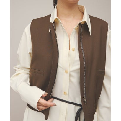 【THE BAAT】Vest （brown）｜詳細画像