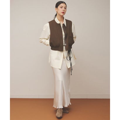 【THE BAAT】Vest （brown）｜詳細画像