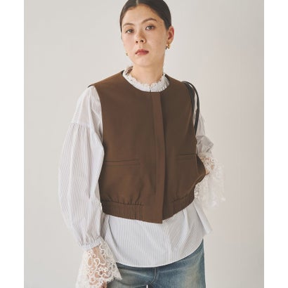 【THE BAAT】Vest （brown）｜詳細画像