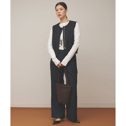 【THE BAAT】Vest （brown）｜詳細画像