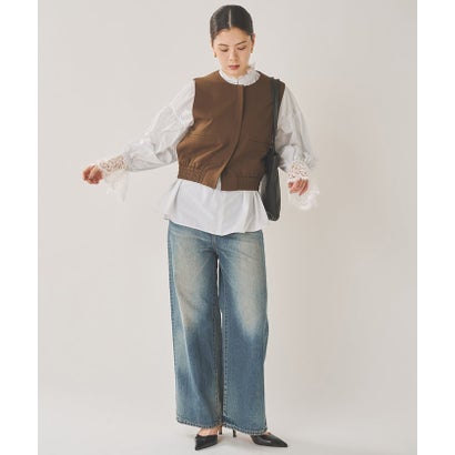 【THE BAAT】Vest （brown）｜詳細画像