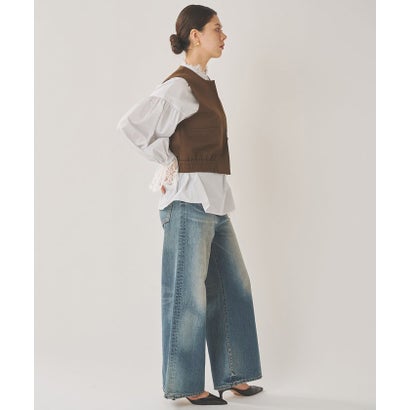 【THE BAAT】Vest （navy）｜詳細画像