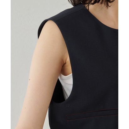 【THE BAAT】Vest （navy）｜詳細画像