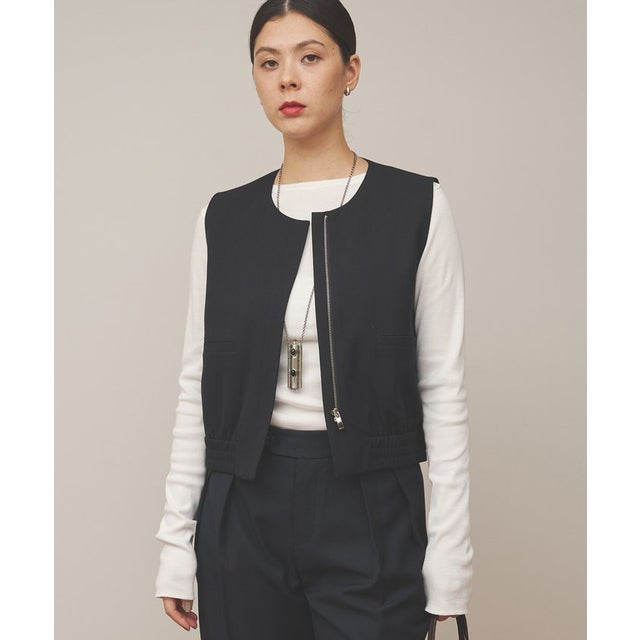 【THE BAAT】Vest （navy）