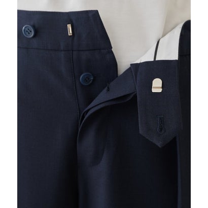【THE BAAT】Wide trousers （brown）｜詳細画像