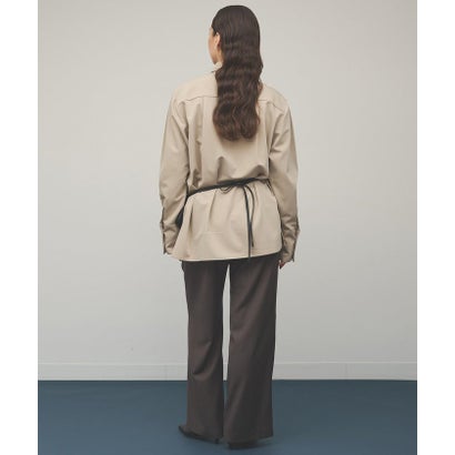 【THE BAAT】Wide trousers （brown）｜詳細画像