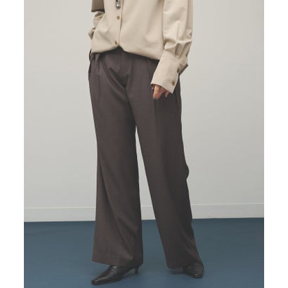 【THE BAAT】Wide trousers （navy）｜詳細画像