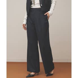 【THE BAAT】Wide trousers （navy）