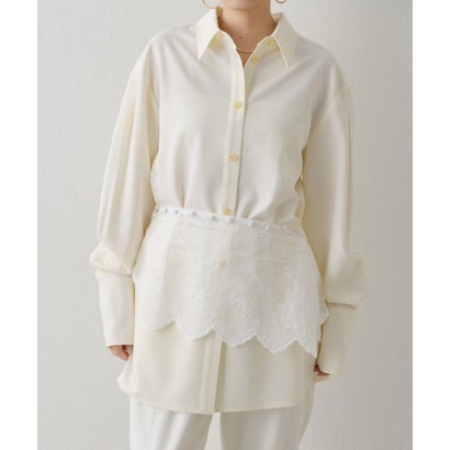 【THE BAAT】VOLUME SHIRTS （offwhite）｜詳細画像