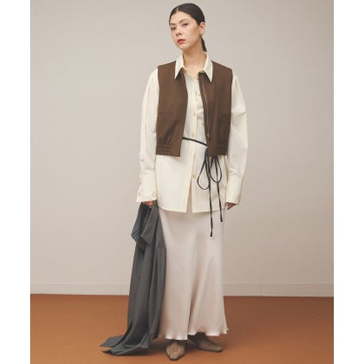 【THE BAAT】VOLUME SHIRTS （beige）｜詳細画像