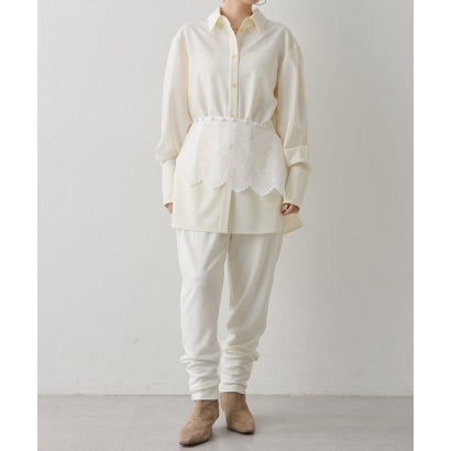 【THE BAAT】VOLUME SHIRTS （beige）｜詳細画像