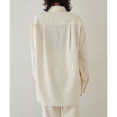 【THE BAAT】VOLUME SHIRTS （beige）｜詳細画像