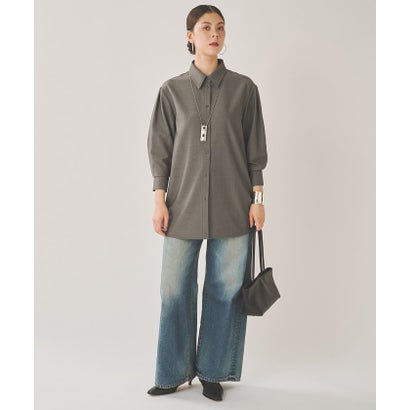 【THE BAAT】VOLUME SHIRTS （beige）｜詳細画像