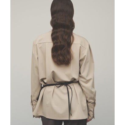 【THE BAAT】VOLUME SHIRTS （beige）｜詳細画像