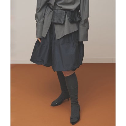【THE BAAT】Volume skirt （navy）｜詳細画像