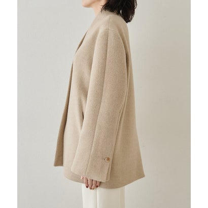 【THE BAAT】WOOL Jacket （beige）｜詳細画像