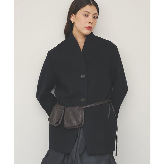 【THE BAAT】WOOL Jacket （navy）