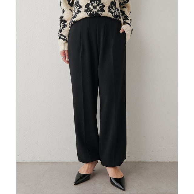 カットフォルムパンツ （black）