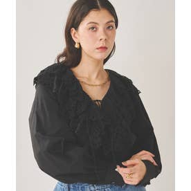 ラッセルレースブラウス （black）