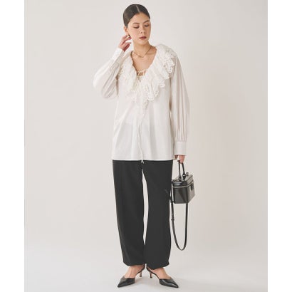 ラッセルレースブラウス （offwhite）｜詳細画像