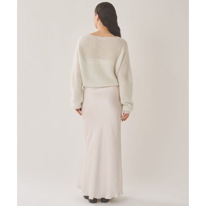 ウィムガゼット Whim Gazette モヘヤラメニットプルオーバー （offwhite）｜詳細画像
