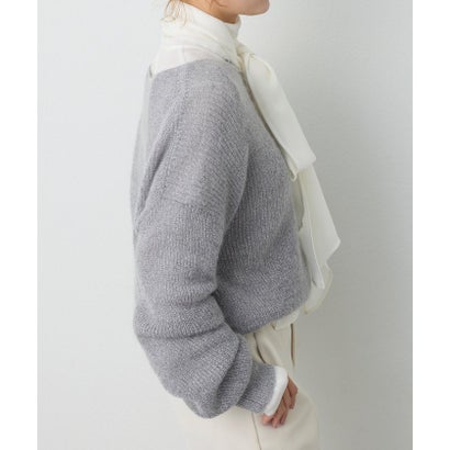 ウィムガゼット Whim Gazette モヘヤラメニットプルオーバー （offwhite）｜詳細画像