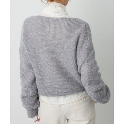 ウィムガゼット Whim Gazette モヘヤラメニットプルオーバー （offwhite）｜詳細画像