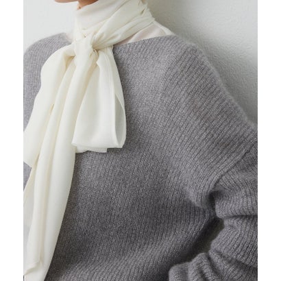 ウィムガゼット Whim Gazette モヘヤラメニットプルオーバー （offwhite）｜詳細画像