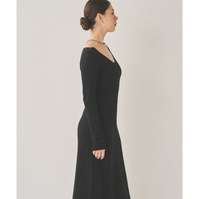 ロングニットワンピース （black）｜詳細画像