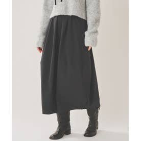 シルエットコクーンスカート （black）