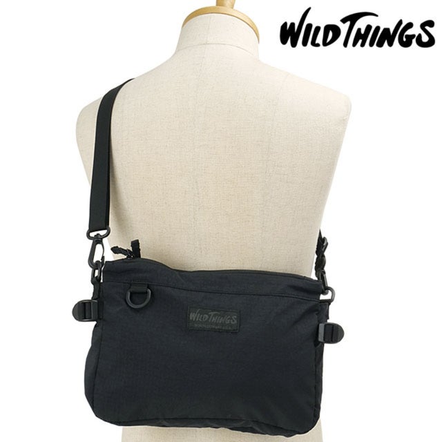 6L TWIN SACOCHE Black [W7019] （Black）