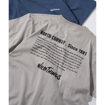 ワイルドシングス WILD THINGS ≪別注≫ヒストリーバックプリントTee （グレー）｜詳細画像