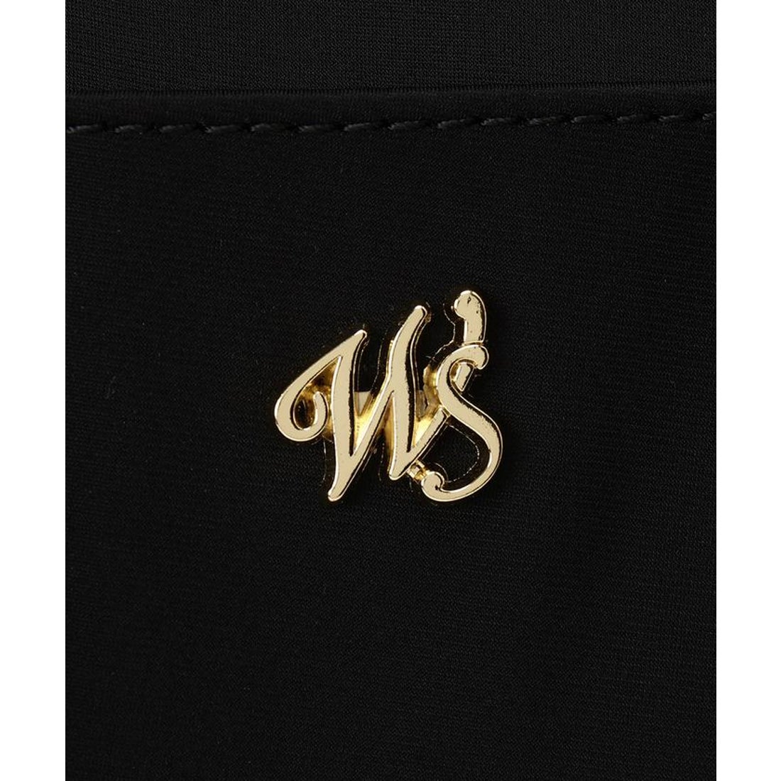 ウィルセレクション WILLSELECTION ネオプレンフリルバッグ （ブラック 