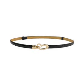 ウィルセレクション WILLSELECTION ハートバックルベルト （ブラック 