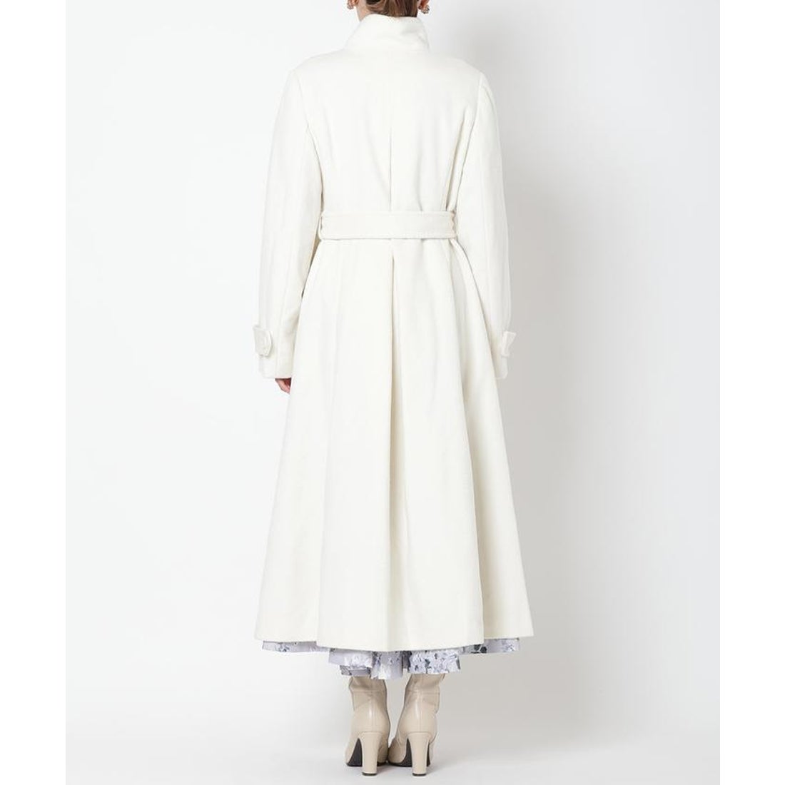 ウィルセレクション WILLSELECTION ハンドステッチ風スタンドコート 