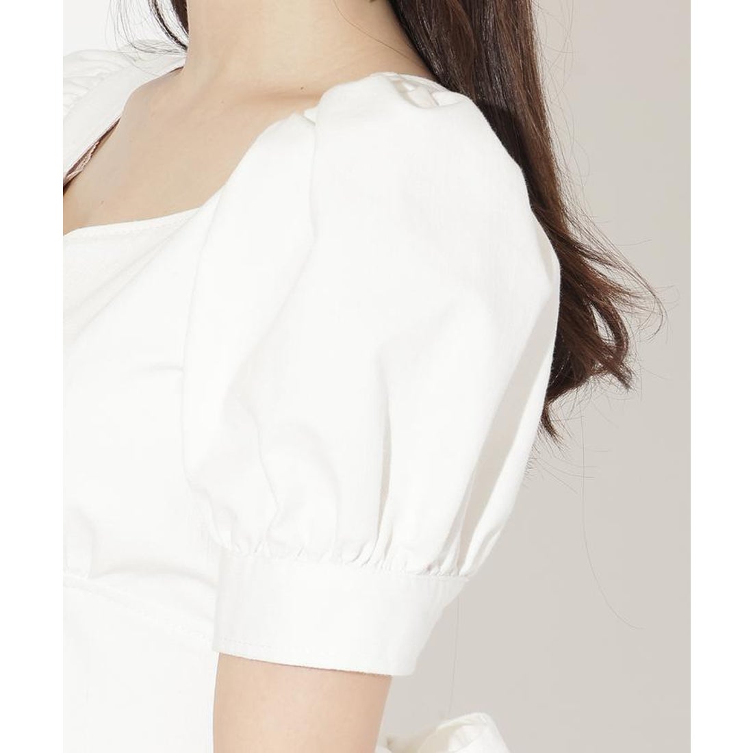 ウィルセレクション WILLSELECTION デニムバックリボンワンピース