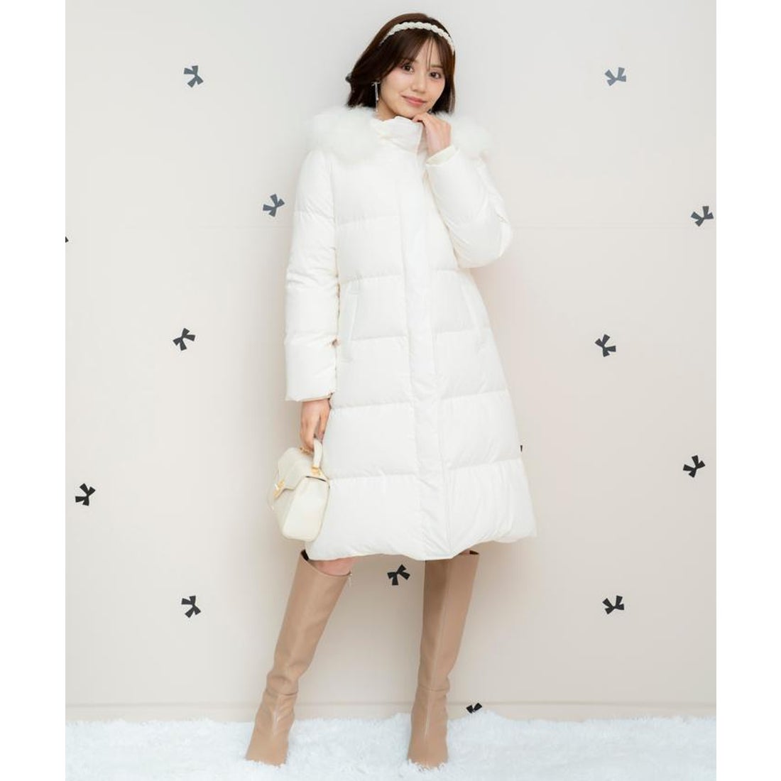 ウィルセレクション WILLSELECTION FOXファー付きロングダウン （オフ 