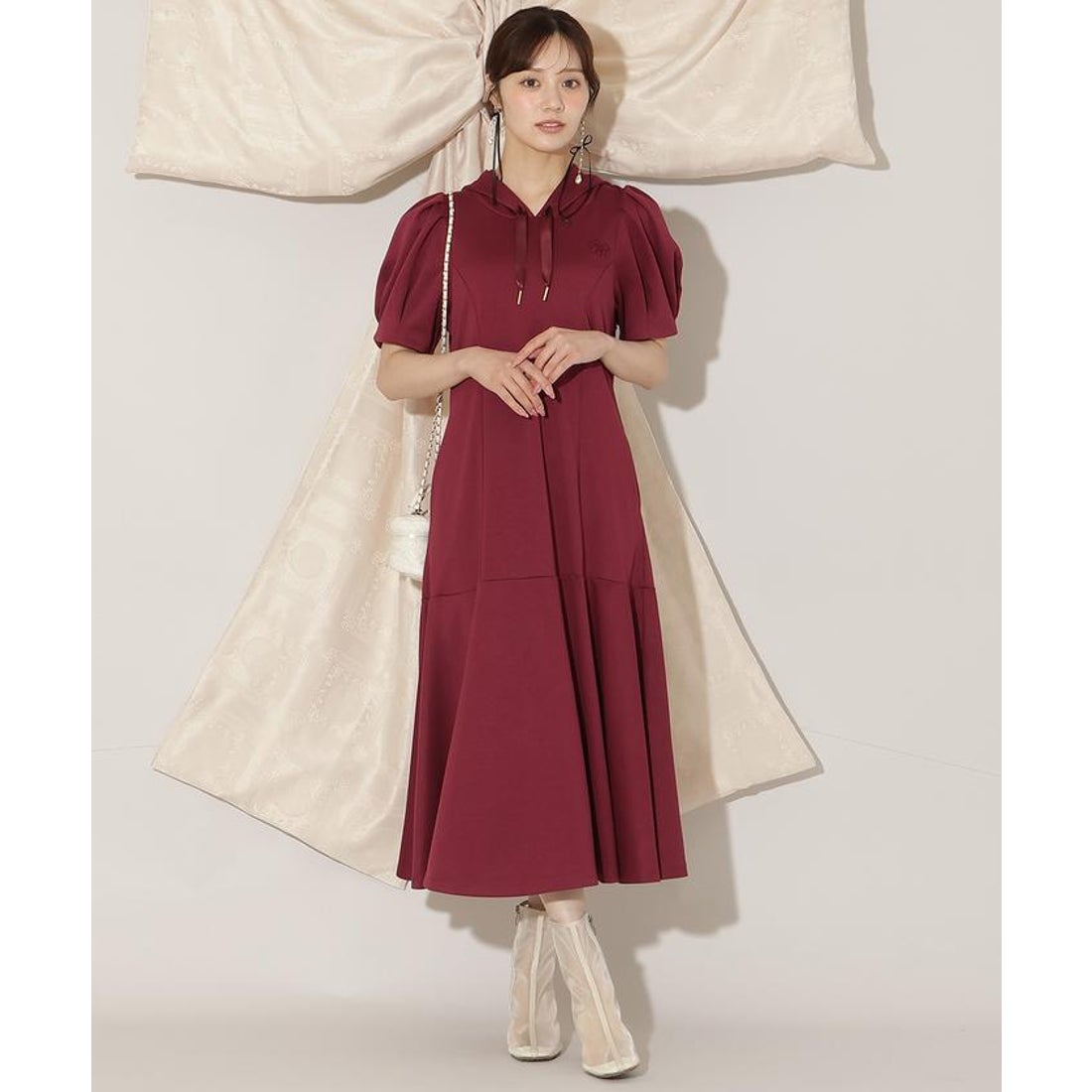 ウィルセレクション WILLSELECTION タックスリーブAラインパーカー
